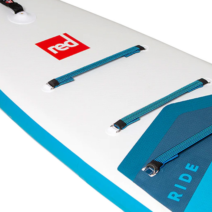 2024 Red Paddle Co 10'2'' Ride MSL Stand Up Paddle Board , Laukku, Pumppu & Hybrid Tough Paddle 001-001-001-0109 - Blue
